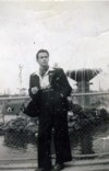 Vince au Parc Sauvé, Valleyfield 1942.